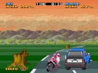 une photo d'Ã©cran de Riding Hero sur SNK Neo Geo